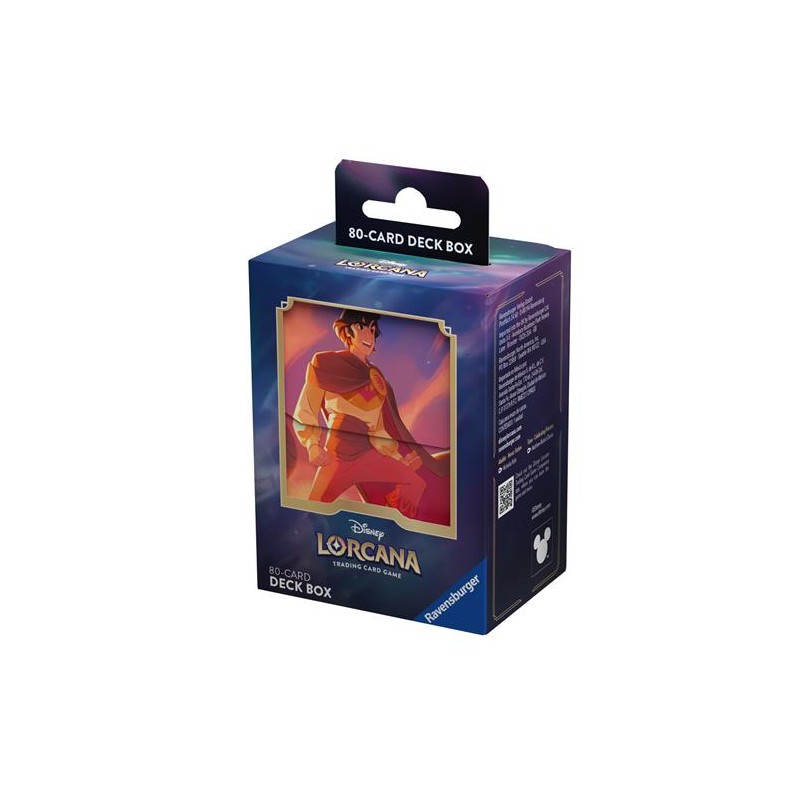 RAVENSBURGER TCG - LORCANA - DECK BOX - ALADDIN